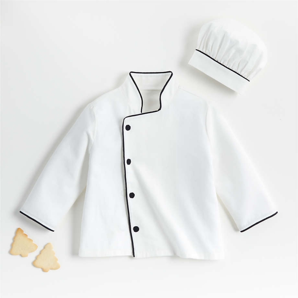 Toddler Chef Coat & Hat NWOT